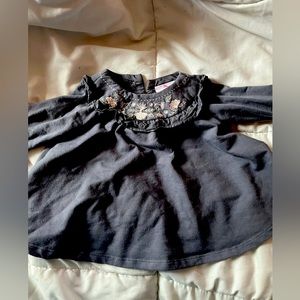 Tommy Bahamas size 12 months gray long sleeve shirt